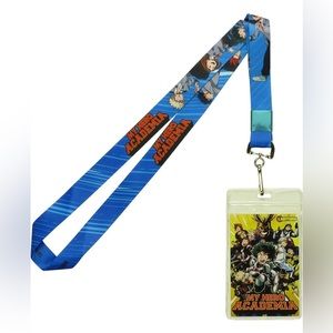 My Hero Academia | Key Art Lanyard ID Badge Holder | NWOT | BRAND NEW